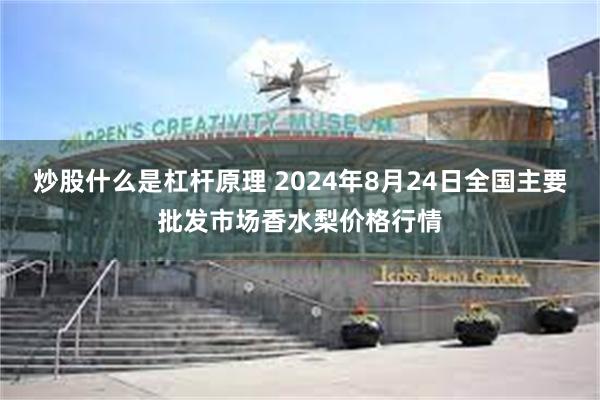 炒股什么是杠杆原理 2024年8月24日全国主要批发市场香水梨价格行情